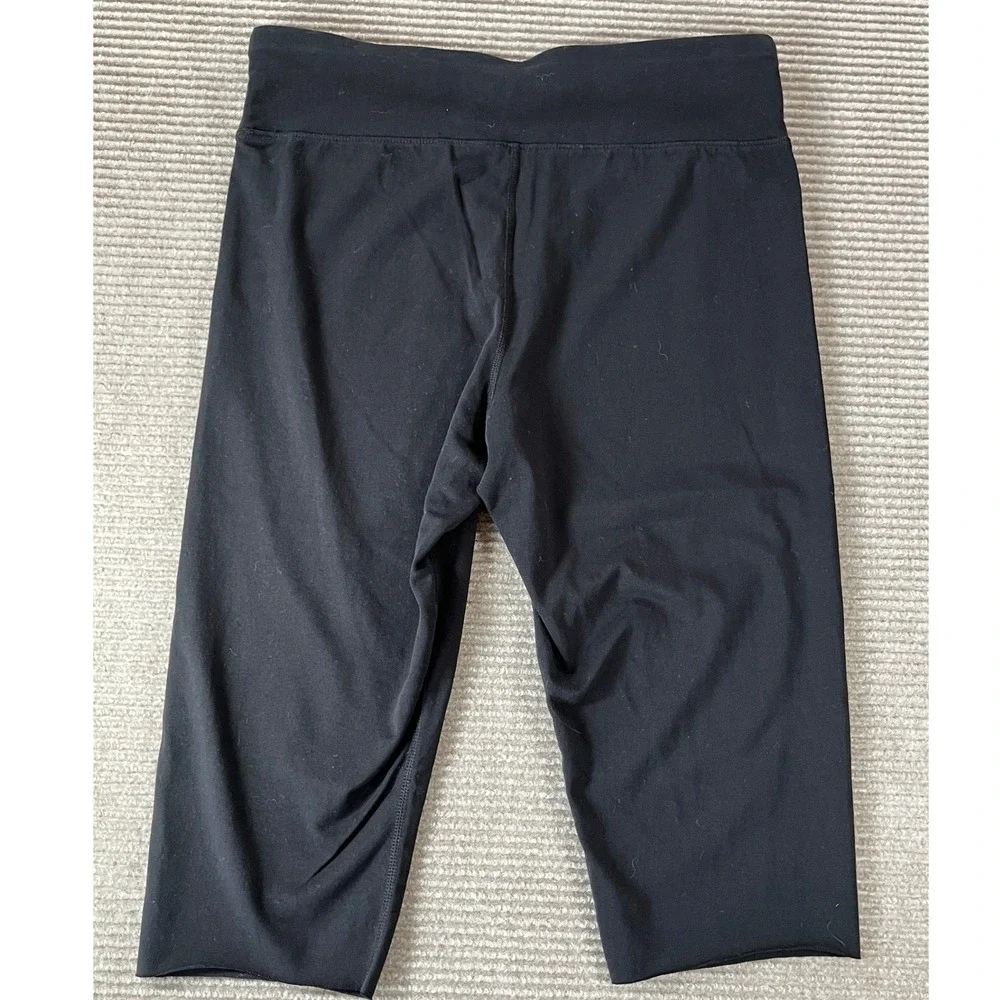 Tommy Hilfiger Sport Womens Black Cropped Leggings Capri‎ Yoga Pants Size L